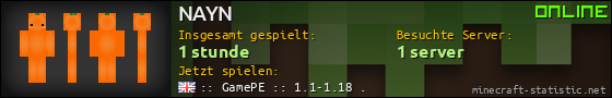 Benutzerleisten 560x90 für NAYN