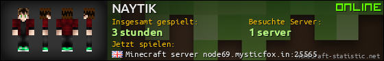 Benutzerleisten 560x90 für NAYTIK