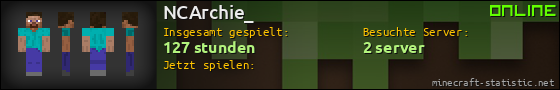 Benutzerleisten 560x90 für NCArchie_