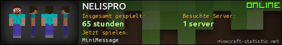 Benutzerleisten 560x90 für NELISPRO