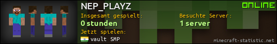 Benutzerleisten 560x90 für NEP_PLAYZ