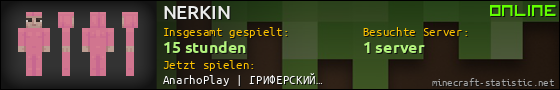 Benutzerleisten 560x90 für NERKIN