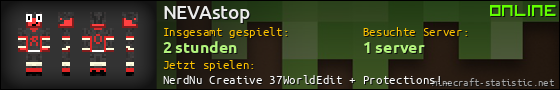 Benutzerleisten 560x90 für NEVAstop