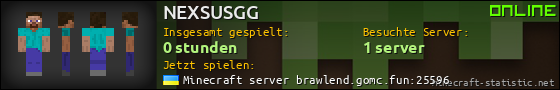 Benutzerleisten 560x90 für NEXSUSGG