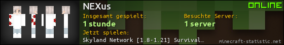 Benutzerleisten 560x90 für NEXus