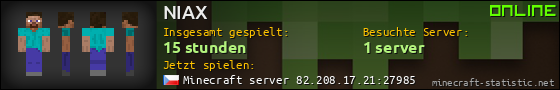 Benutzerleisten 560x90 für NIAX