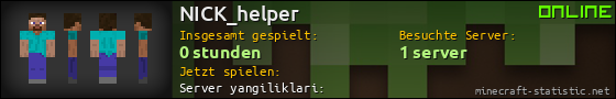 Benutzerleisten 560x90 für NICK_helper