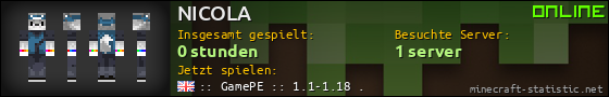 Benutzerleisten 560x90 für NICOLA