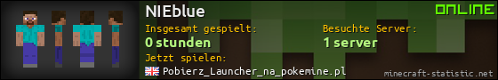 Benutzerleisten 560x90 für NIEblue