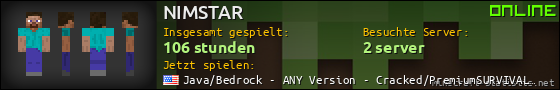 Benutzerleisten 560x90 für NIMSTAR