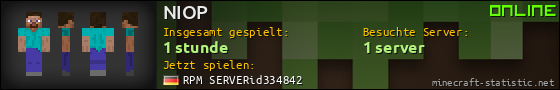 Benutzerleisten 560x90 für NIOP