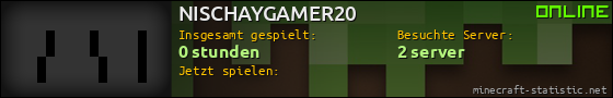 Benutzerleisten 560x90 für NISCHAYGAMER20