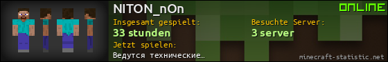 Benutzerleisten 560x90 für NITON_nOn
