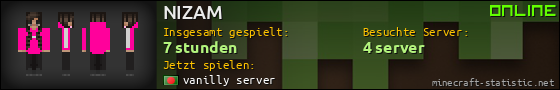 Benutzerleisten 560x90 für NIZAM