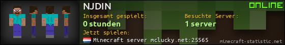 Benutzerleisten 560x90 für NJDIN
