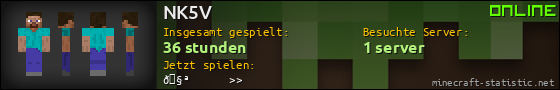 Benutzerleisten 560x90 für NK5V