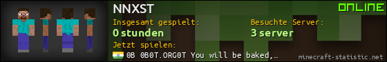 Benutzerleisten 560x90 für NNXST
