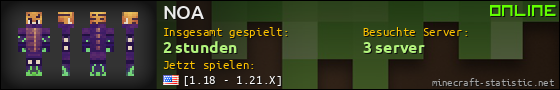 Benutzerleisten 560x90 für NOA