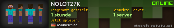 Benutzerleisten 560x90 für NOLOT27K