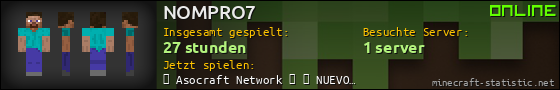 Benutzerleisten 560x90 für NOMPRO7