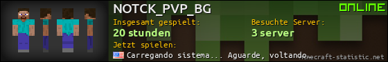 Benutzerleisten 560x90 für NOTCK_PVP_BG