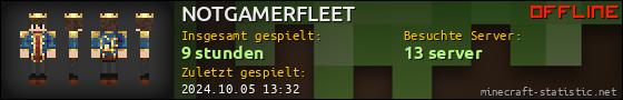 Benutzerleisten 560x90 für NOTGAMERFLEET