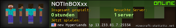 Benutzerleisten 560x90 für NOTInBOXxx