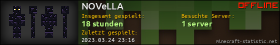 Benutzerleisten 560x90 für NOVeLLA