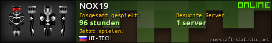 Benutzerleisten 560x90 für NOX19