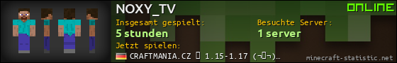 Benutzerleisten 560x90 für NOXY_TV