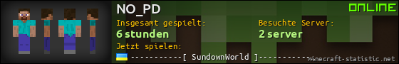 Benutzerleisten 560x90 für NO_PD