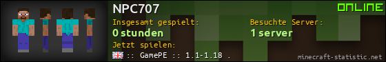 Benutzerleisten 560x90 für NPC707