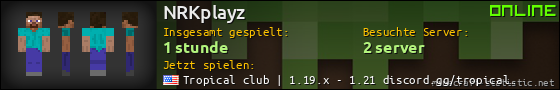 Benutzerleisten 560x90 für NRKplayz