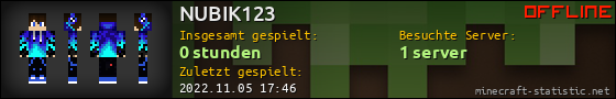 Benutzerleisten 560x90 für NUBIK123