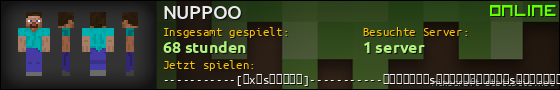 Benutzerleisten 560x90 für NUPPOO