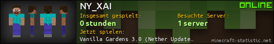 Benutzerleisten 560x90 für NY_XAI
