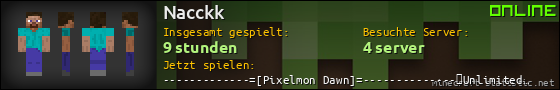 Benutzerleisten 560x90 für Nacckk
