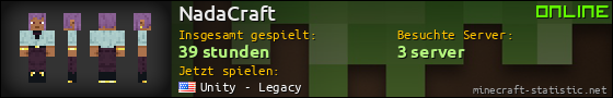Benutzerleisten 560x90 für NadaCraft
