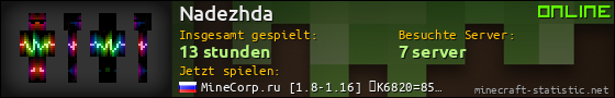 Benutzerleisten 560x90 für Nadezhda
