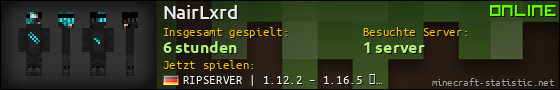 Benutzerleisten 560x90 für NairLxrd