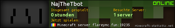 Benutzerleisten 560x90 für NajTheTbot