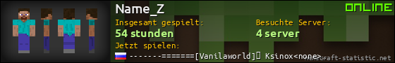 Benutzerleisten 560x90 für Name_Z