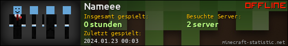Benutzerleisten 560x90 für Nameee