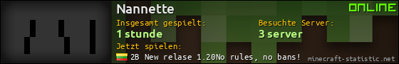 Benutzerleisten 560x90 für Nannette