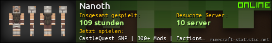 Benutzerleisten 560x90 für Nanoth