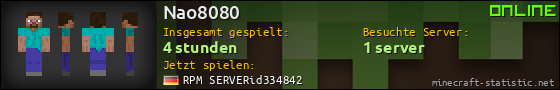 Benutzerleisten 560x90 für Nao8080