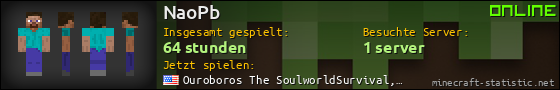 Benutzerleisten 560x90 für NaoPb