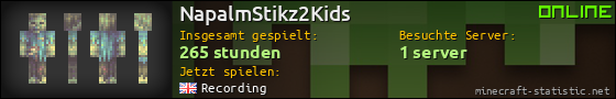 Benutzerleisten 560x90 für NapalmStikz2Kids