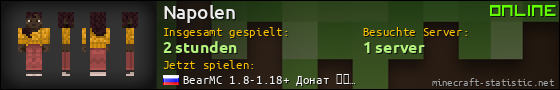 Benutzerleisten 560x90 für Napolen