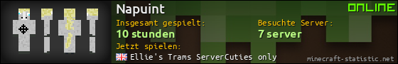 Benutzerleisten 560x90 für Napuint